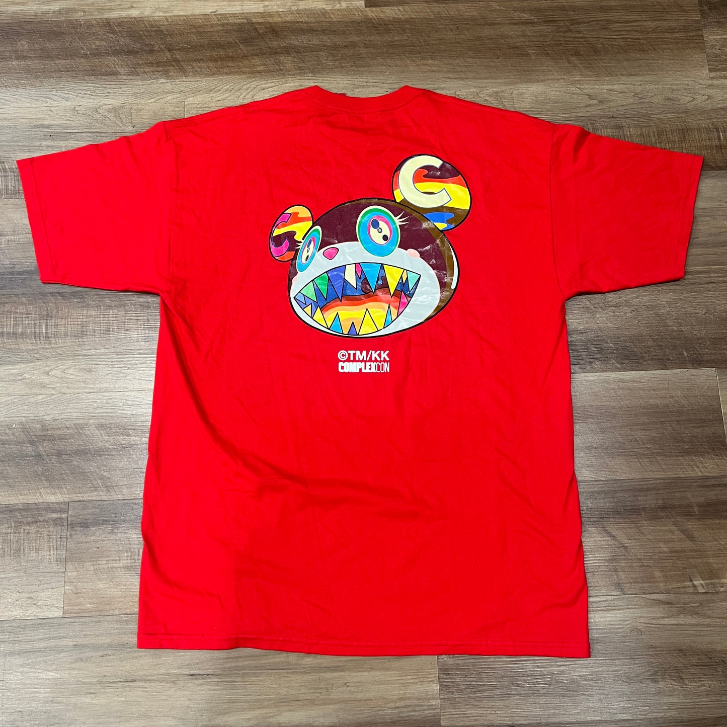 Takashi Murakami x ComplexCon Chicago Kiki Hungry Shark Tee Red