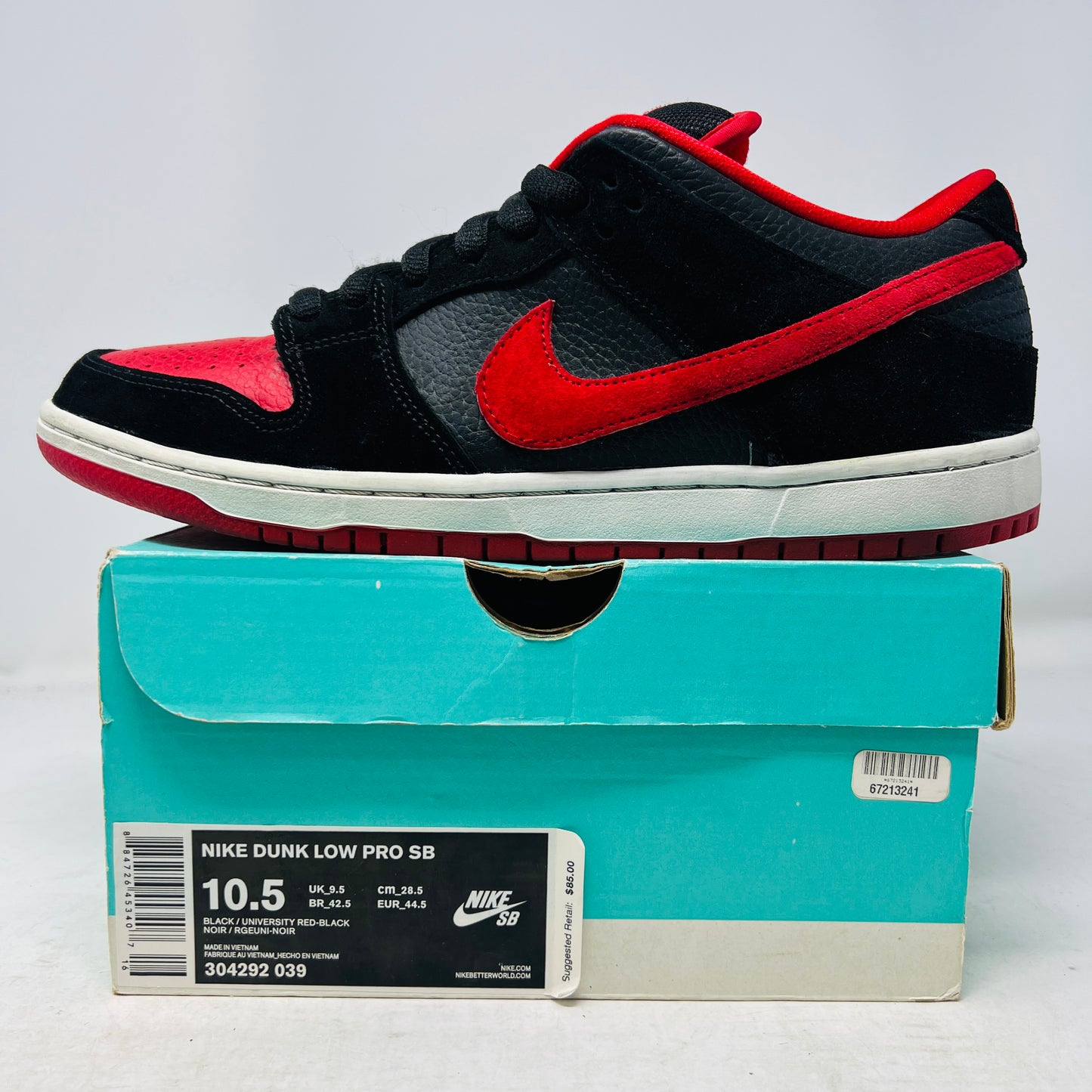 Nike SB Dunk Low J Pack Bred