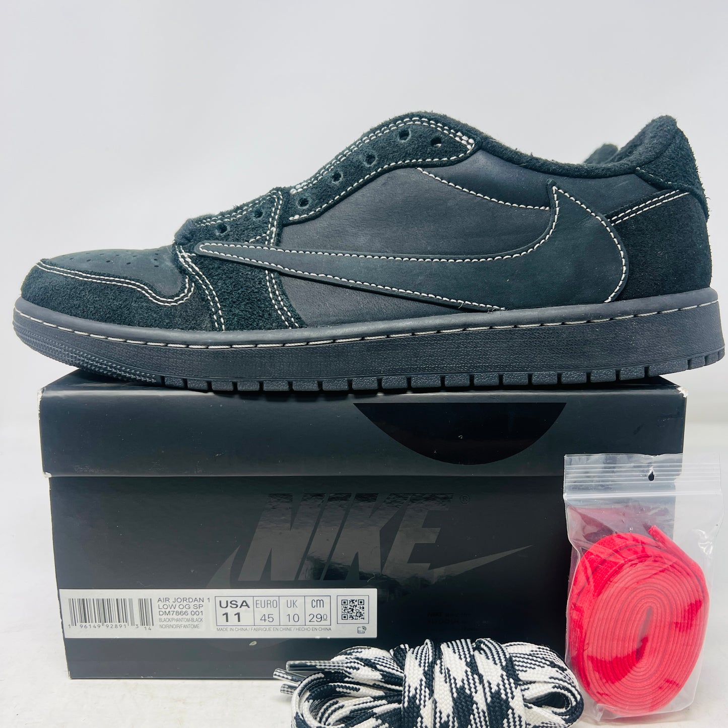 Jordan 1 Retro Low OG SP Travis Scott Black Phantom