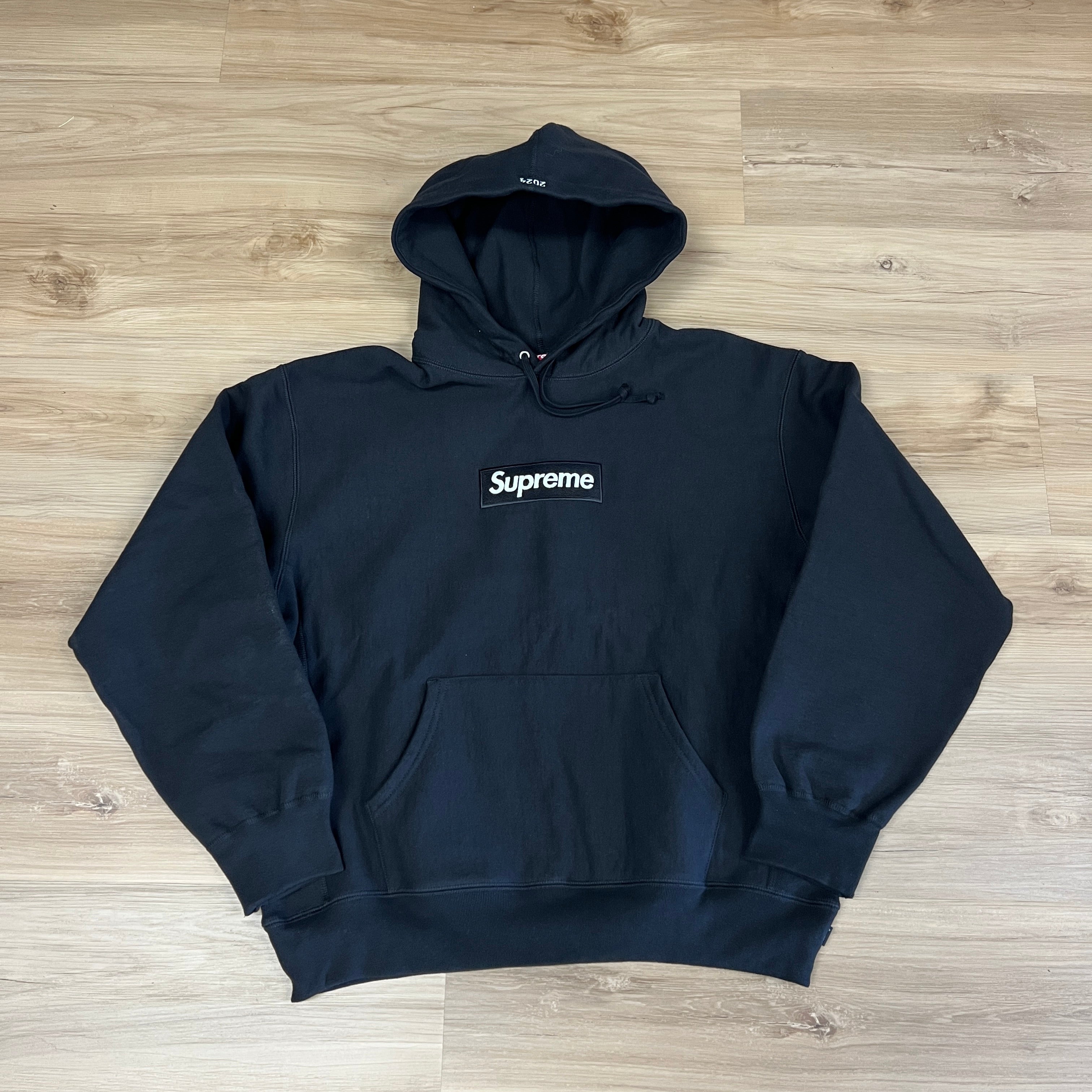 Supreme Box Logo Hooded Sweatshirt (FW24) Black – Holy Ground