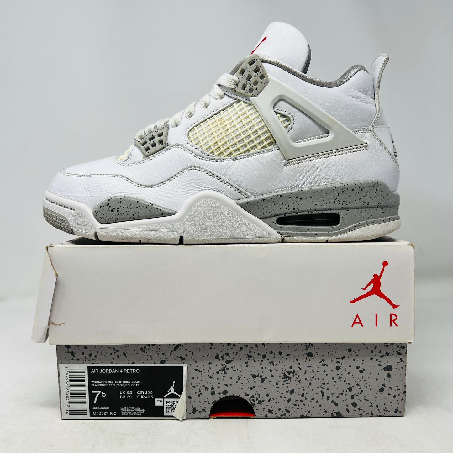 Jordan 4 Retro White Oreo (2021)