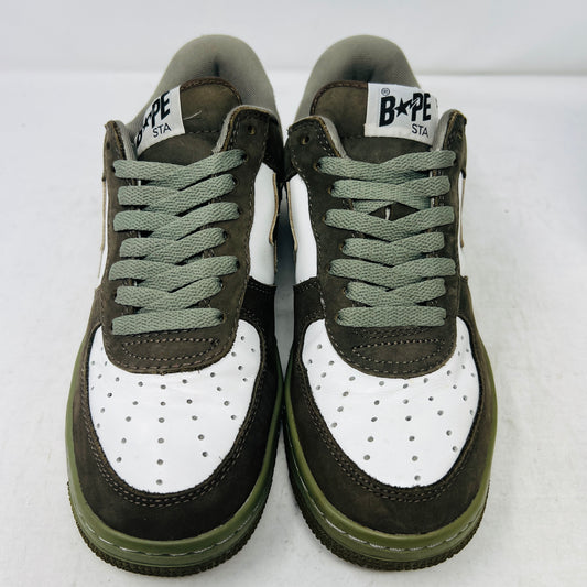 A Bathing Ape Bape Sta FS-001 Low Olive Drab