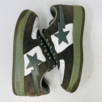 A Bathing Ape Bape Sta FS-001 Low Olive Drab