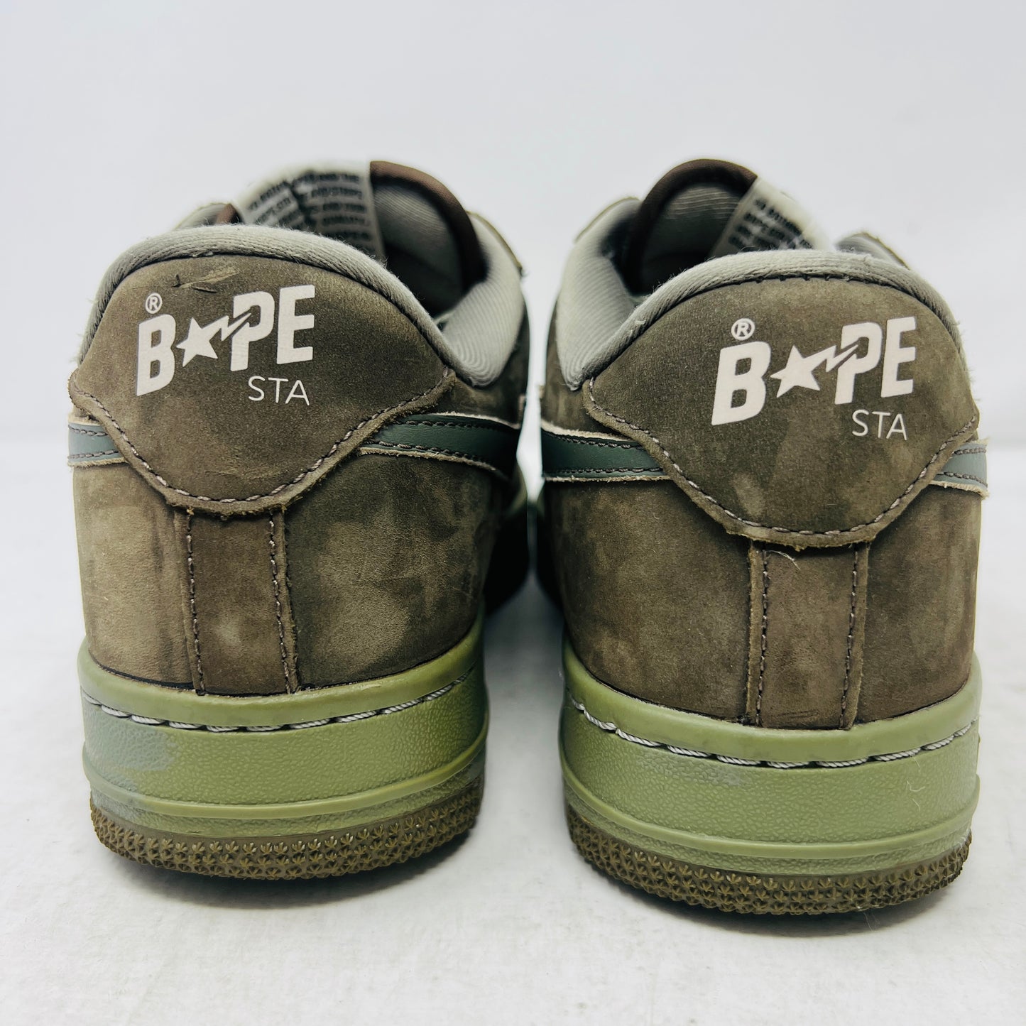A Bathing Ape Bape Sta FS-001 Low Olive Drab