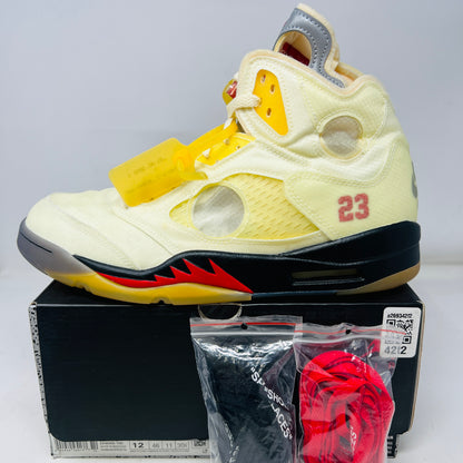 Jordan 5 Retro Off-White Sail
