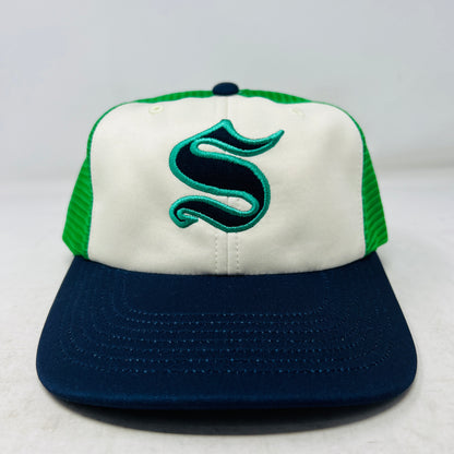 Supreme Contrast S Mesh Back 6-Panel Green