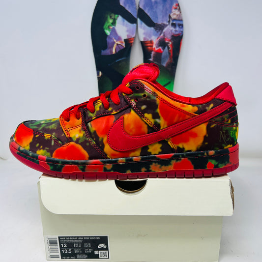Nike SB Dunk Low The Wizard of Oz Poppy Field