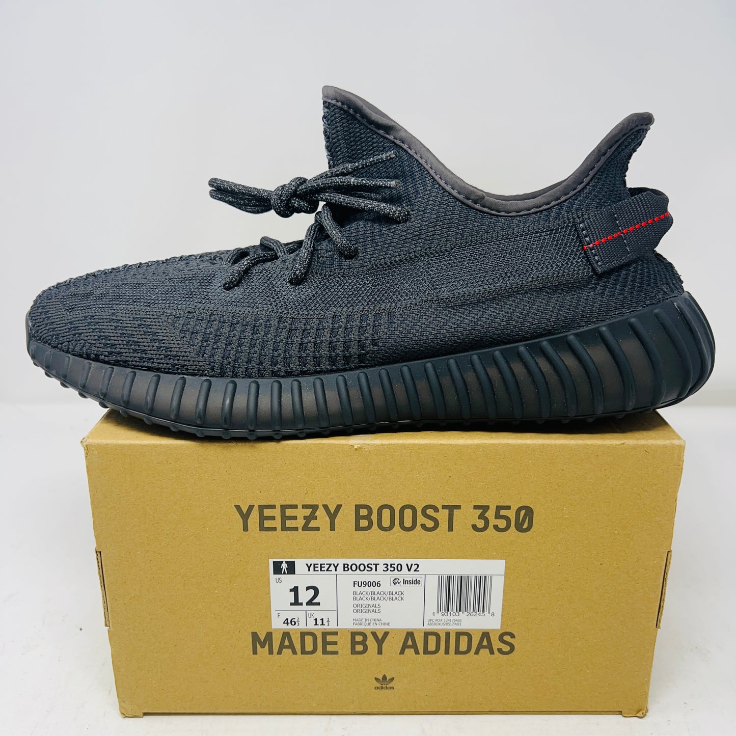 adidas Yeezy Boost 350 V2 Black (Non-Reflective)