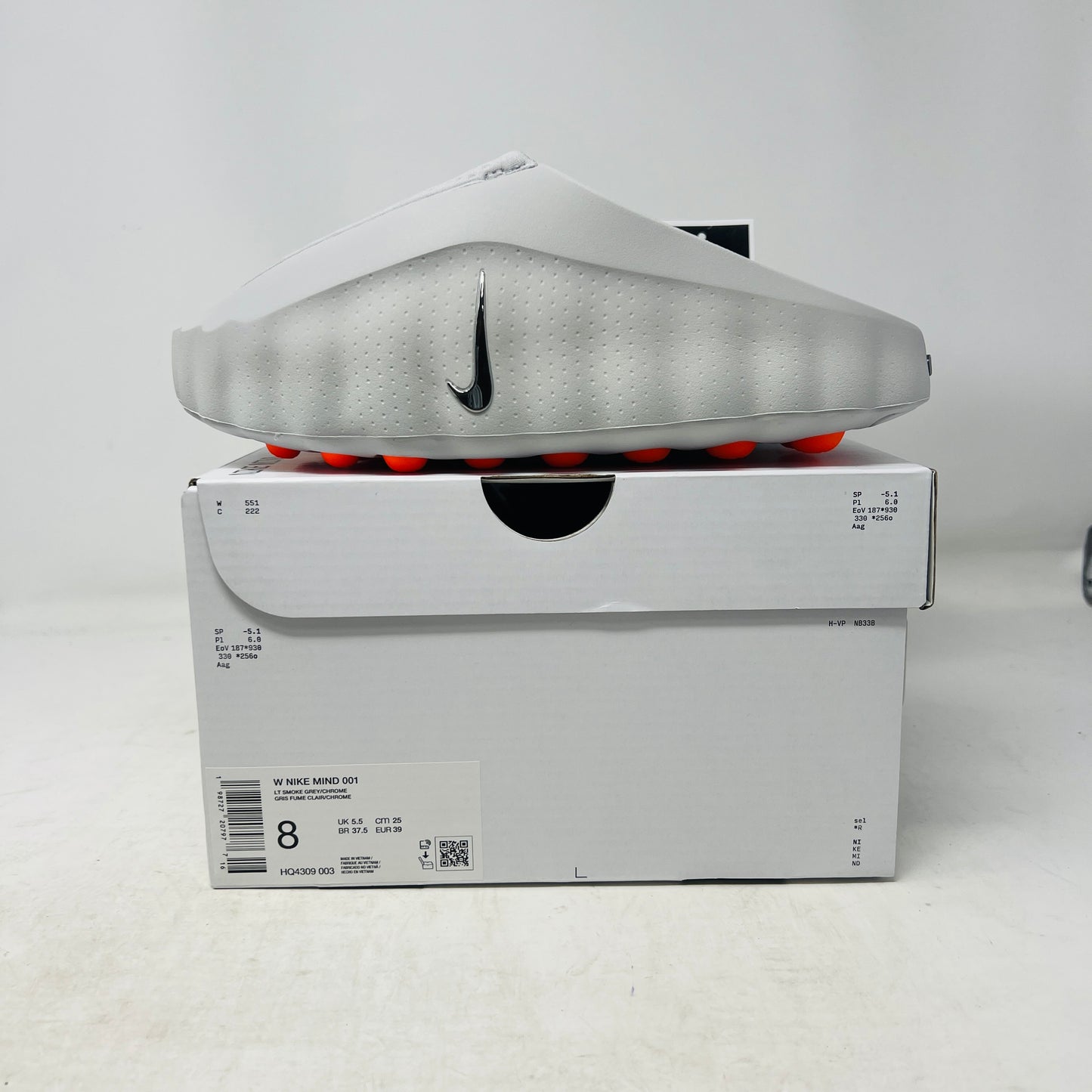 Nike Mind 001 Slide Light Smoke Grey(Women's)