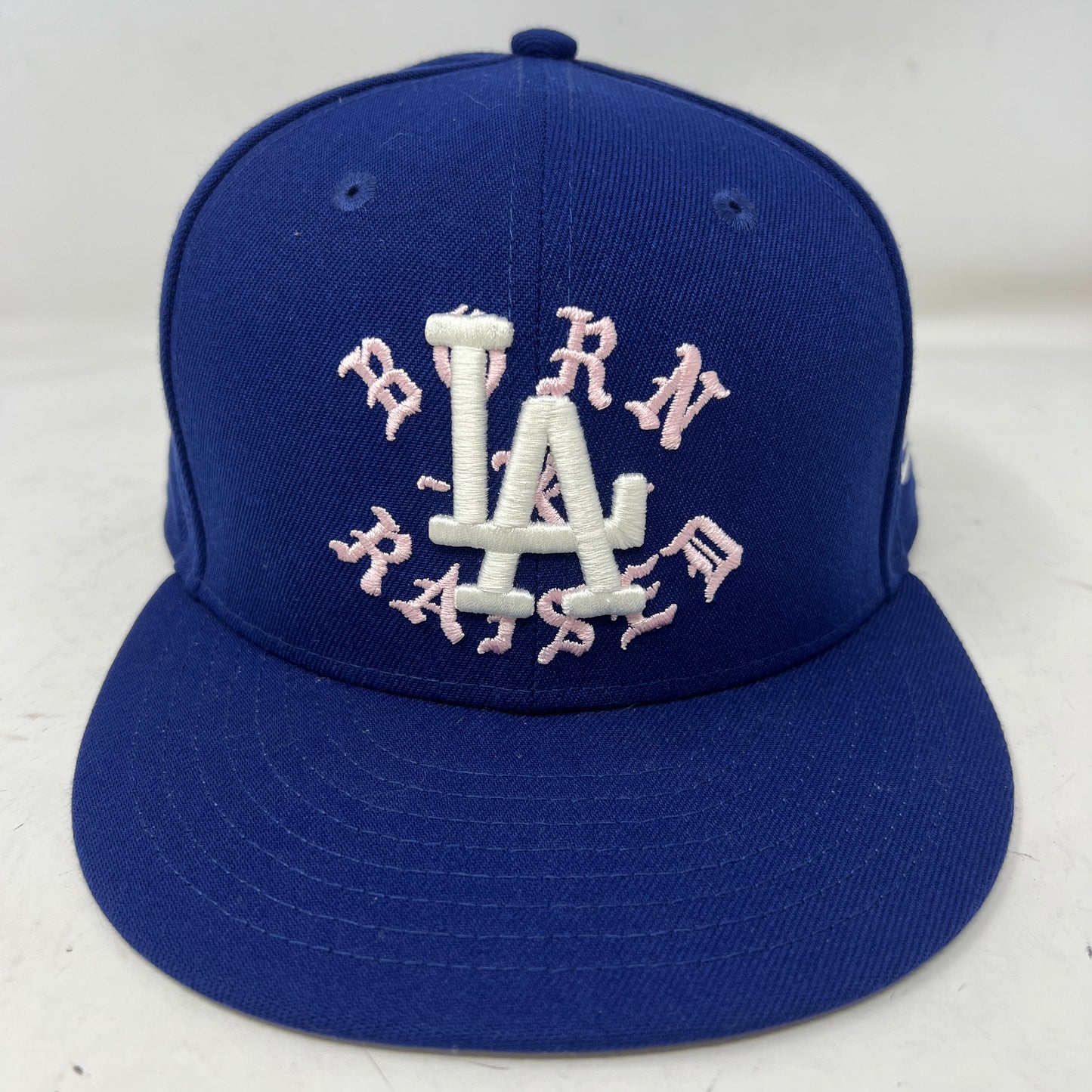 Nike SB Born X Raised New Era Dodgers Rocker Hat in Blue/Pink