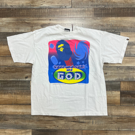 BAPE x SAINT Mxxxxxx God Tee