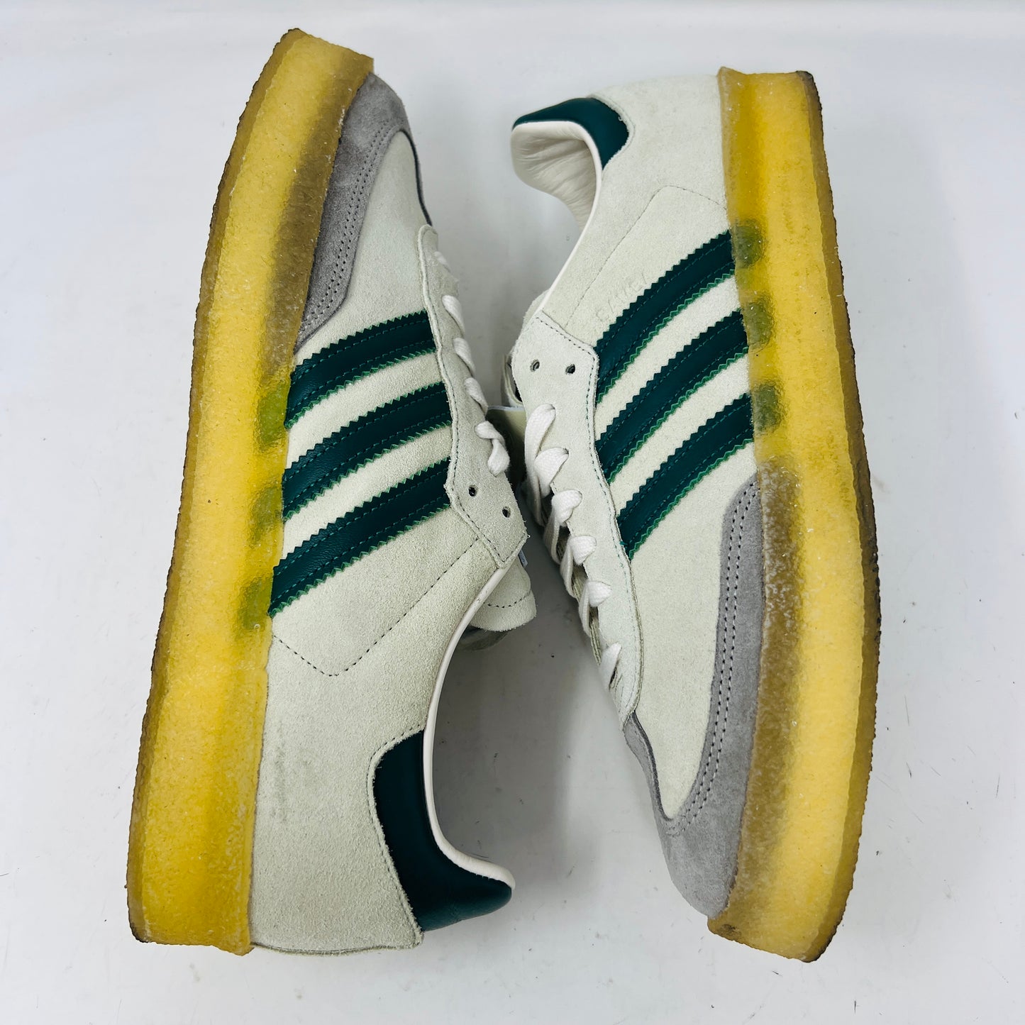 adidas Clarks 8th Street Samba by Ronnie Fieg Chalk White Green