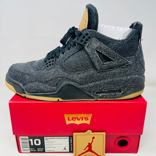 Jordan 4 Retro Levi's Black (Levi's Tag)