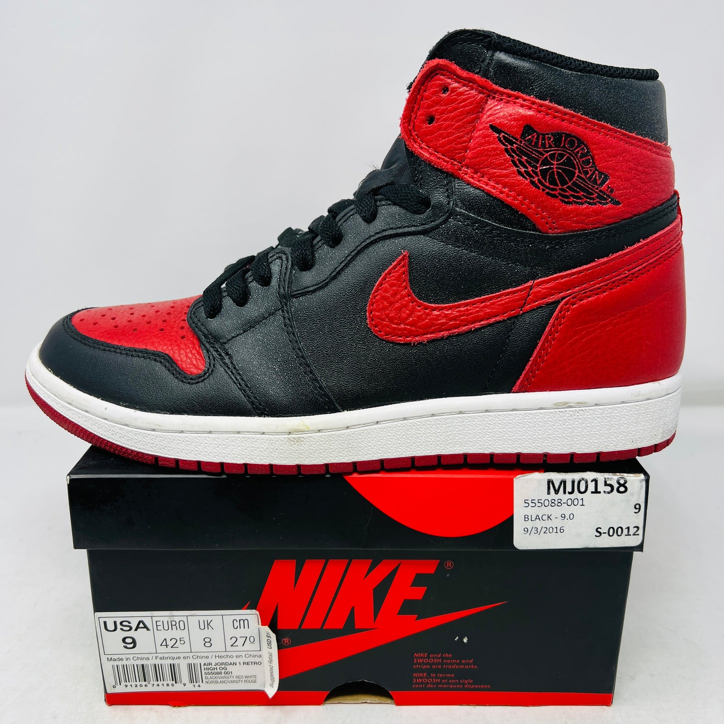 Jordan 1 Retro High Bred Banned (2016)