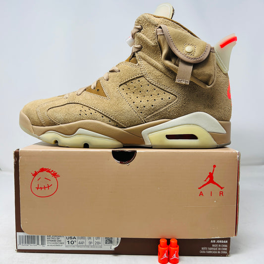 Jordan 6 Retro Travis Scott British Khaki