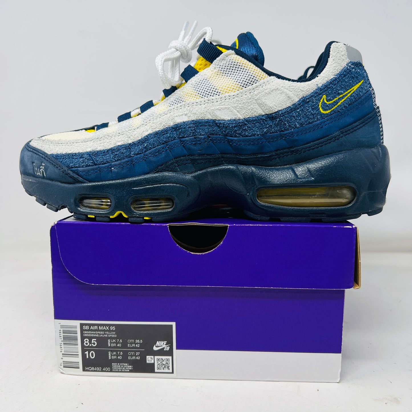 Nike Air Max 95 SB Eric Koston Obsidian Speed Yellow