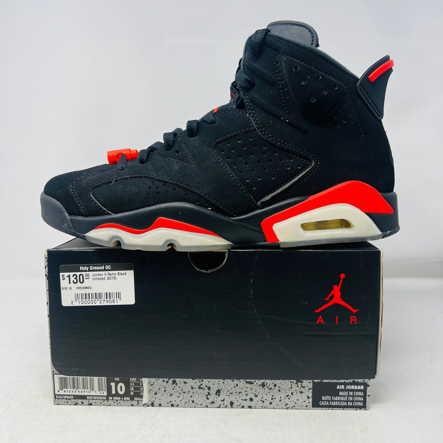 Jordan 6 Retro Black Infrared (2019)