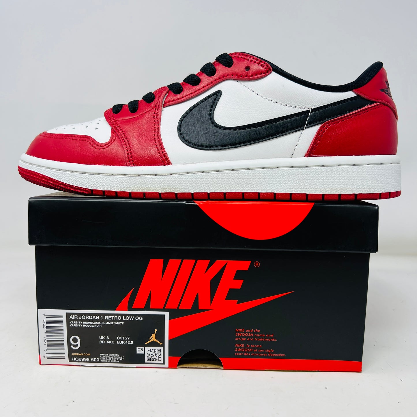 Jordan 1 Retro Low OG Chicago (2025)