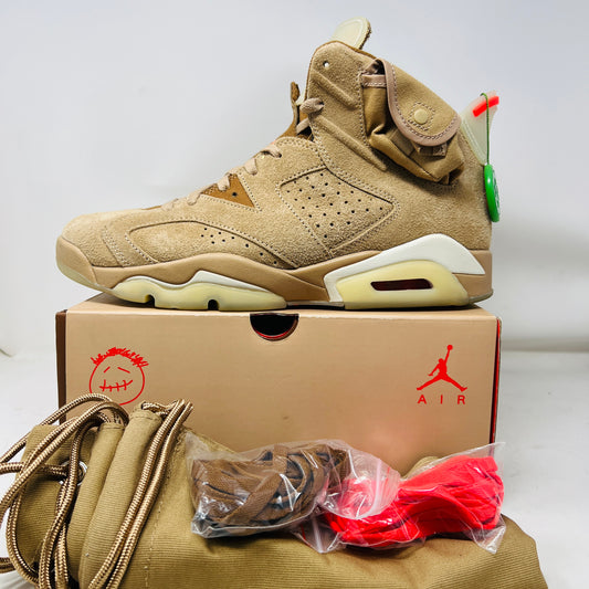 Jordan 6 Retro Travis Scott British Khaki