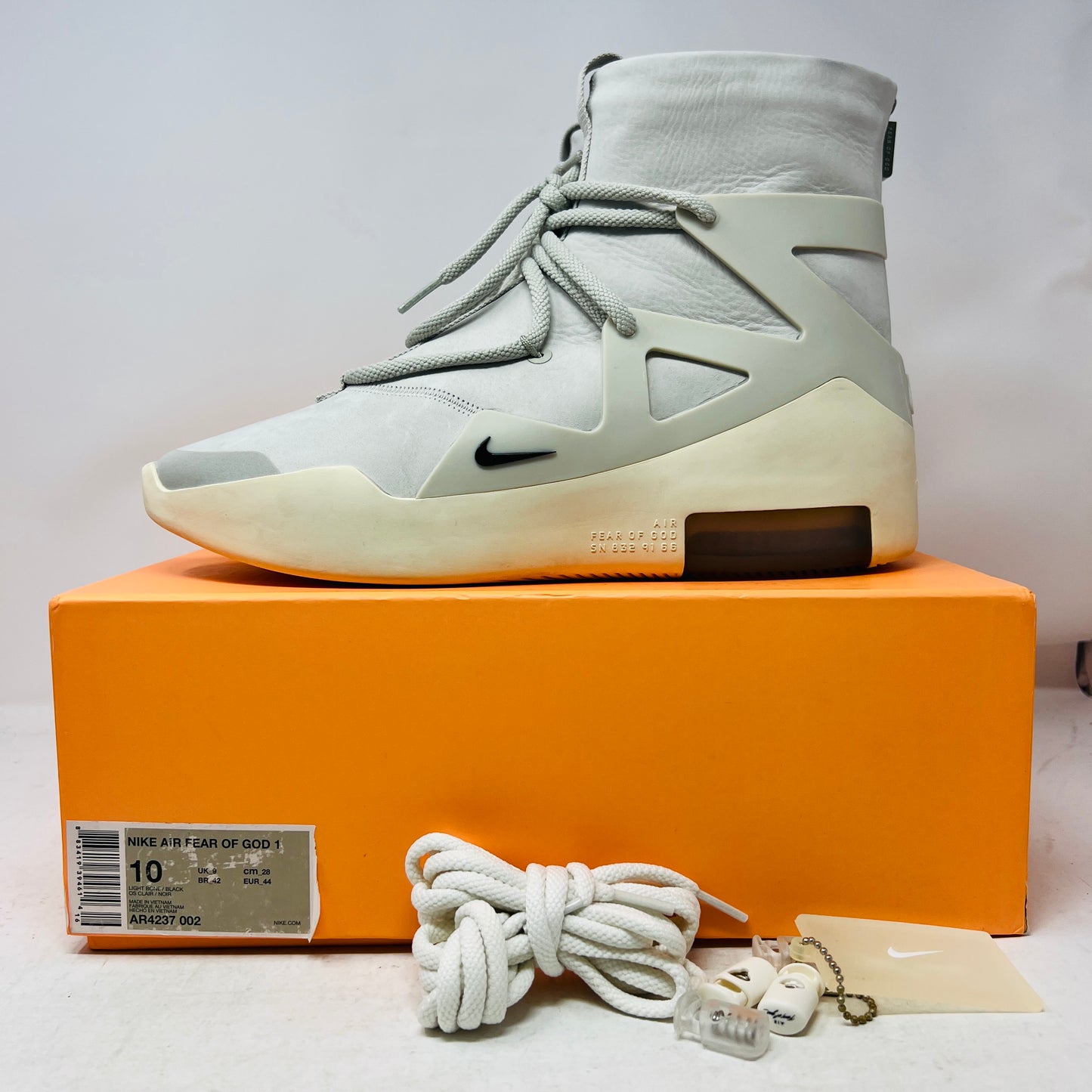 Nike Air Fear Of God 1 Light Bone