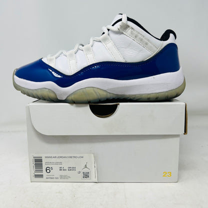 Jordan 11 Retro Low White Concord (Women's)