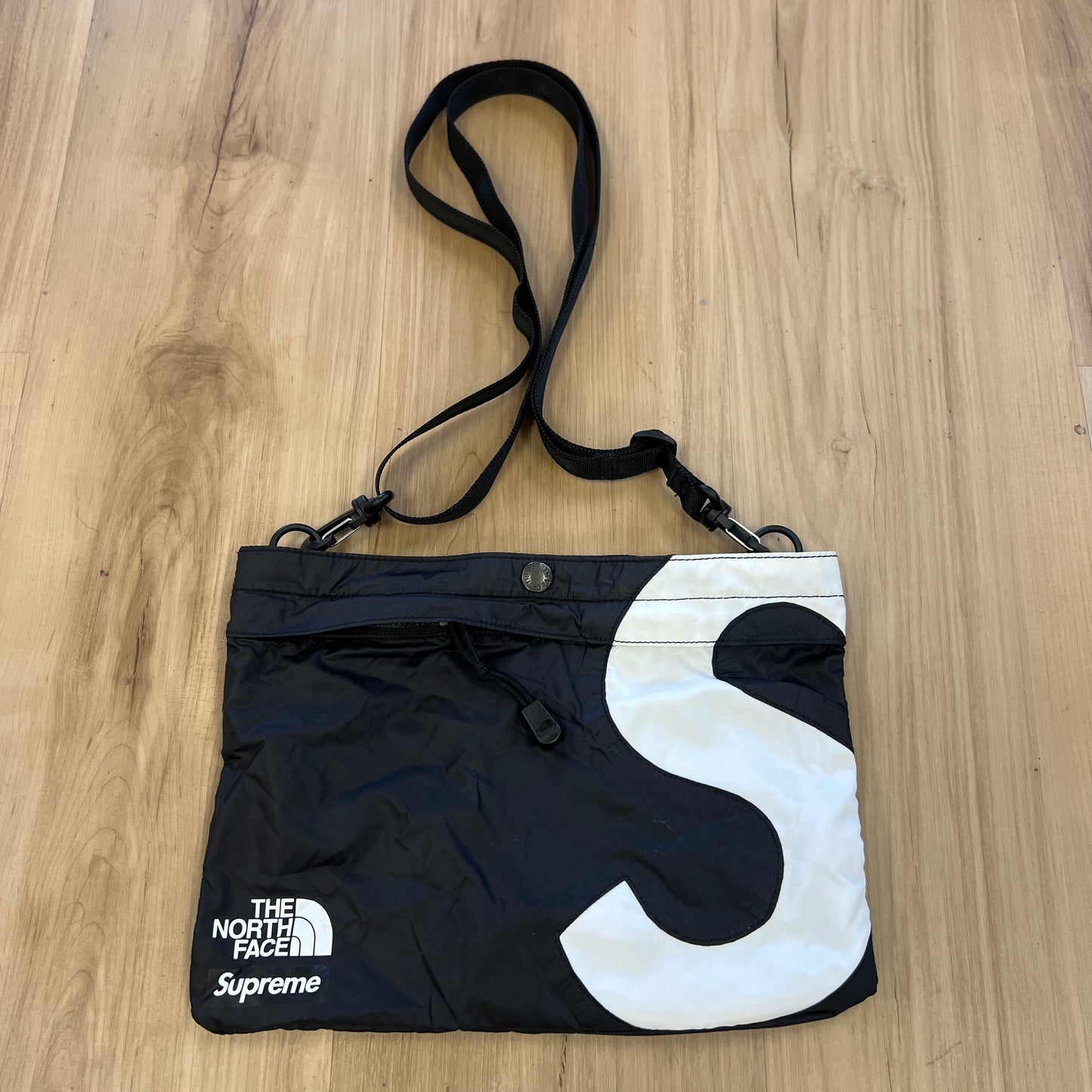 Supreme The North Face S Logo Shoulder Bag Black