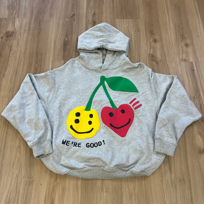 Cactus Plant Flea Market x Human Made "We're Good!" Hoodie Grey