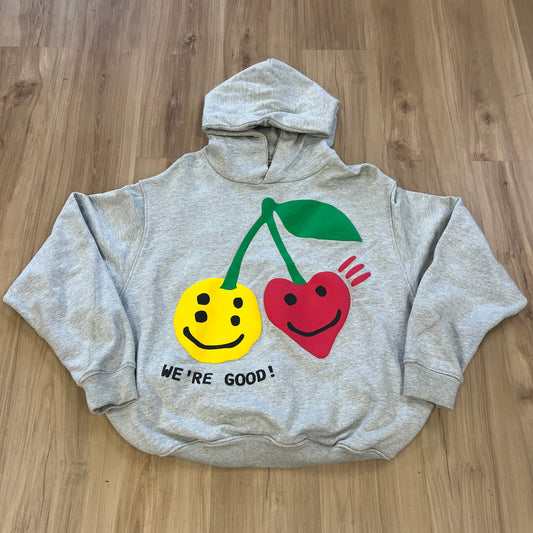 Cactus Plant Flea Market x Human Made "We're Good!" Hoodie Grey