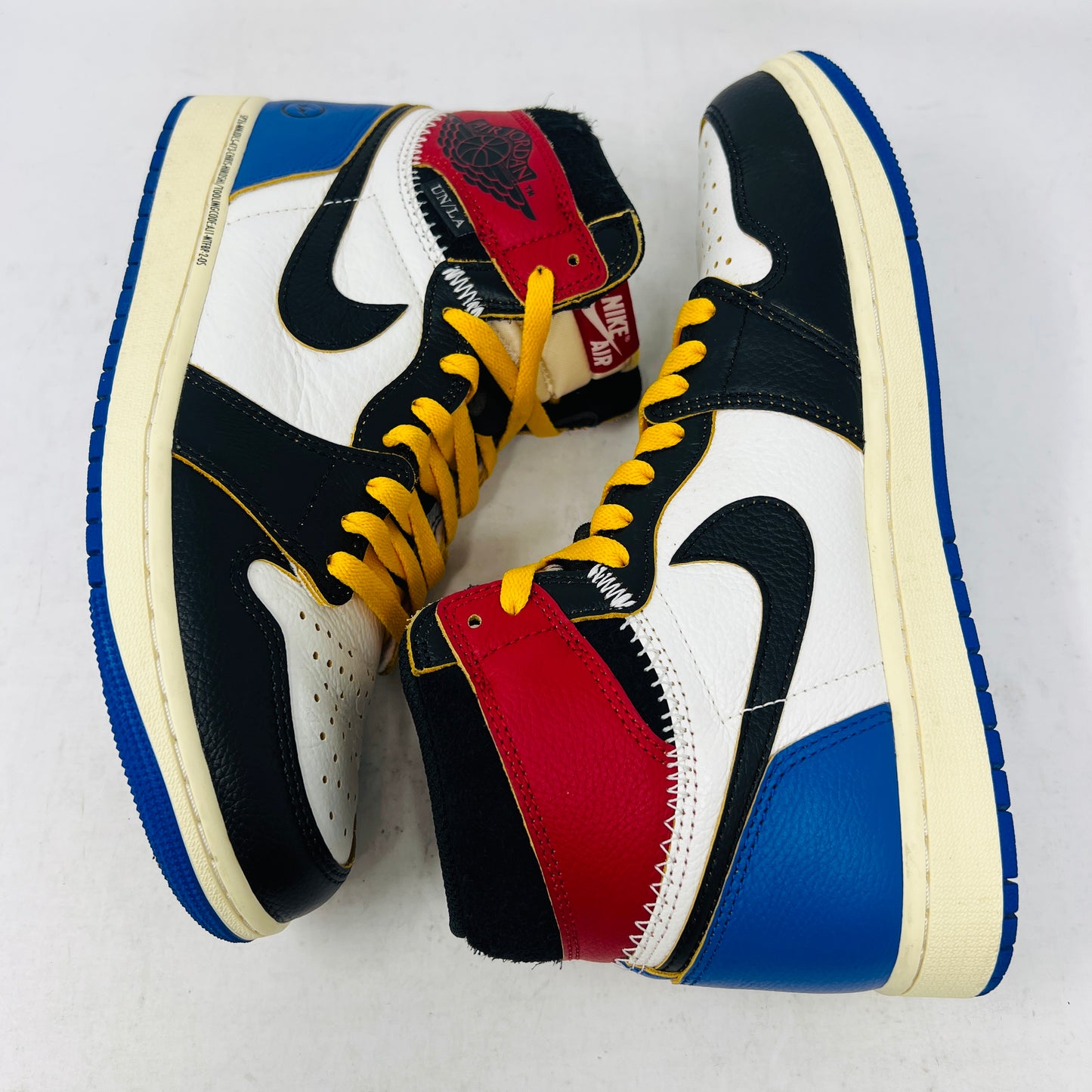 Jordan 1 Retro High OG SP Fragment x Union LA Varsity Red Sport Royal