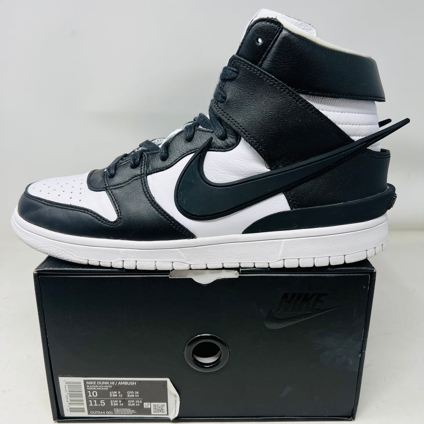 Nike Dunk High AMBUSH Black White