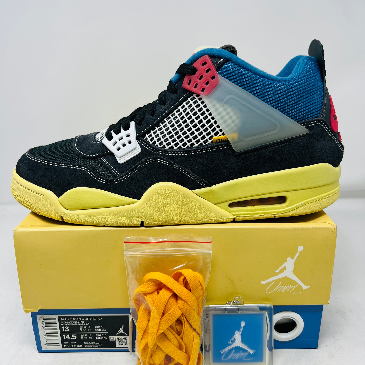Jordan 4 Retro Union Off Noir