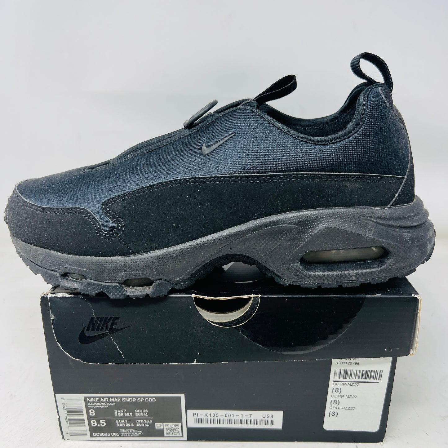 Nike Air Max Sunder SP Comme des Garcons Homme Plus Black