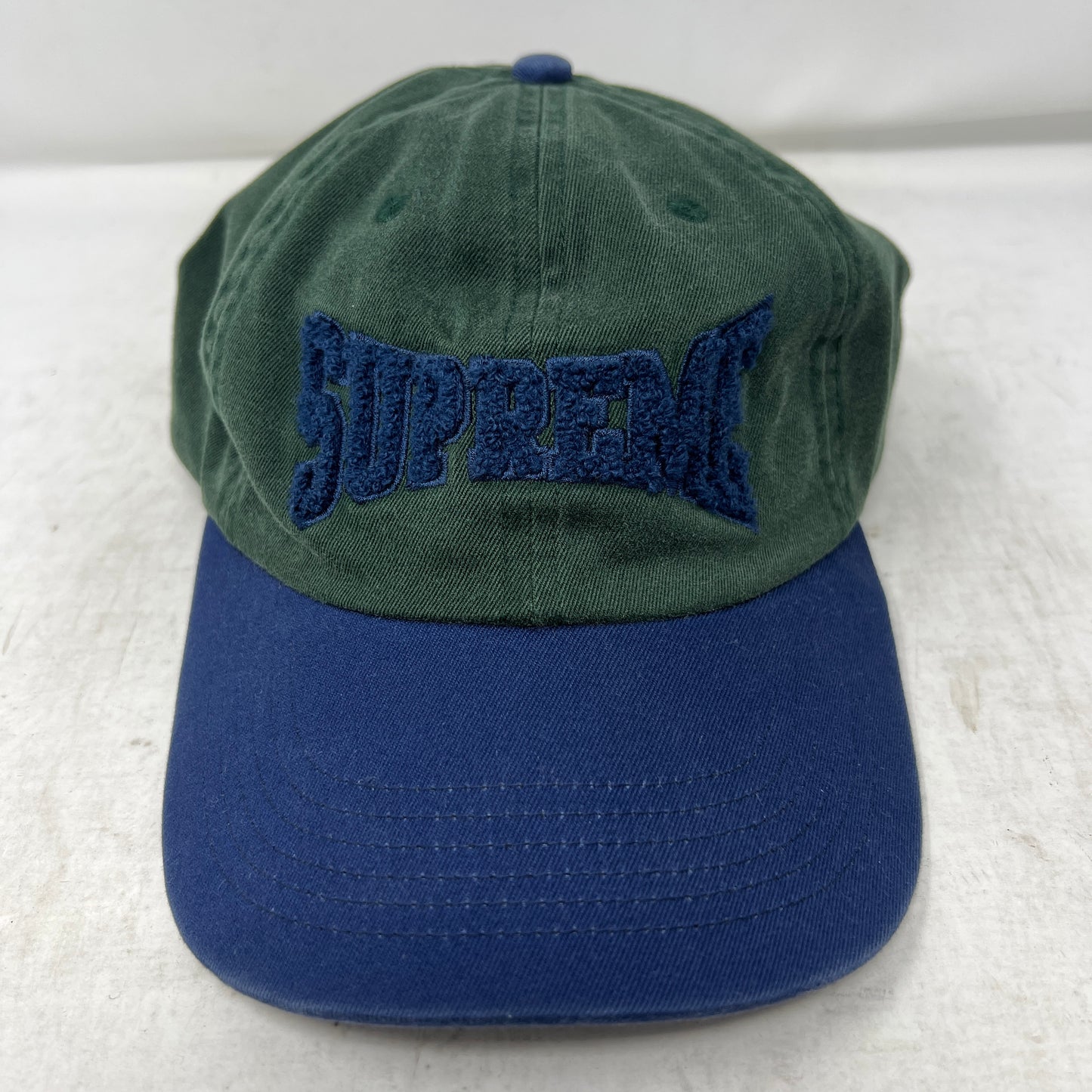 Supreme Chenille Logo 6-Panel Dark Green
