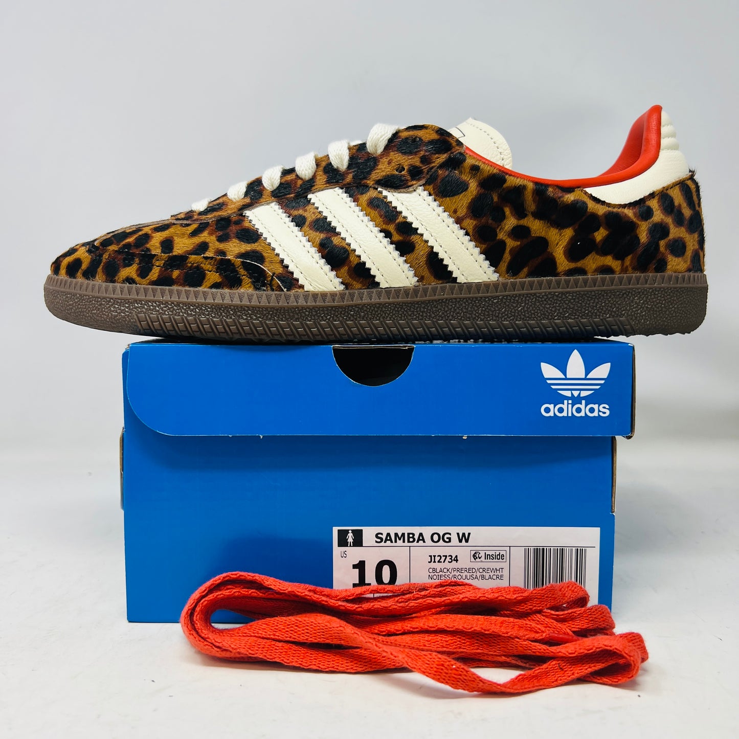 adidas Samba OG Preloved Red Leopard (Women's)