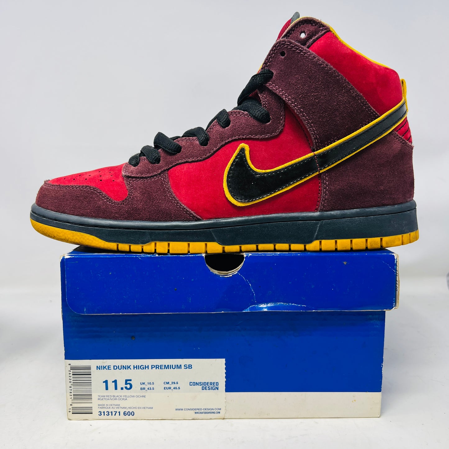 Nike SB Dunk High Iron Man
