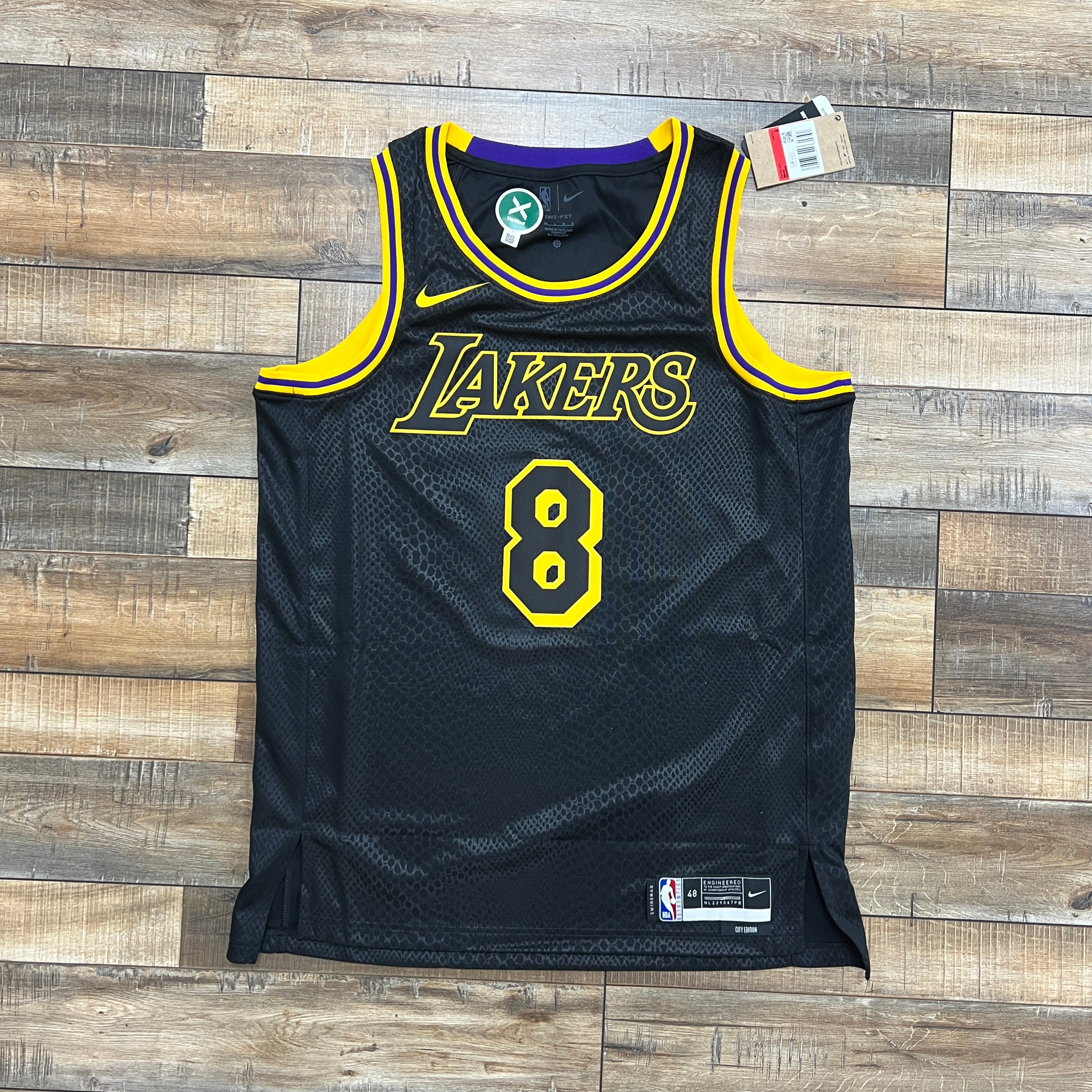 Nike Kobe Mamba Mentality Los Angeles Lakers City Edition Swingman