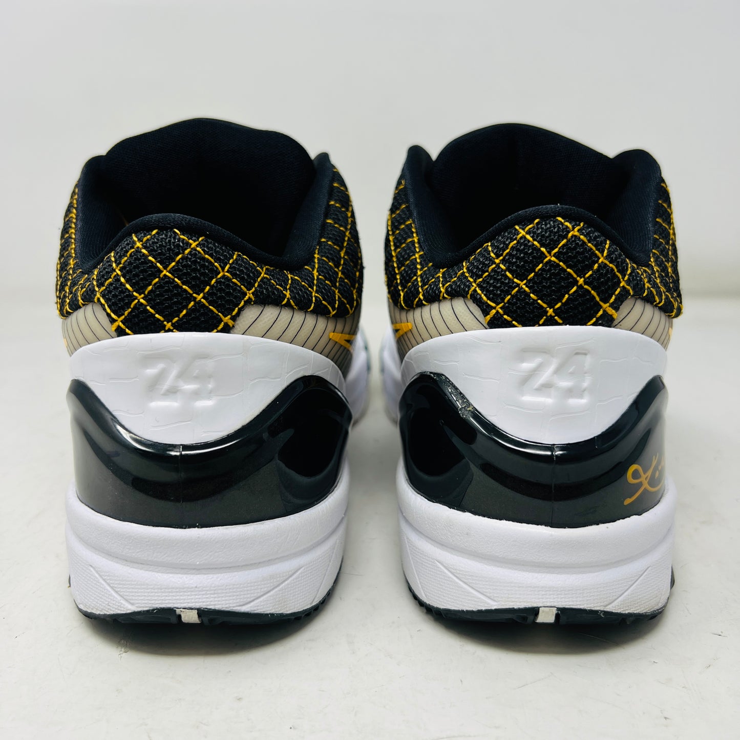 Nike Kobe 4 Protro White Black Del Sol
