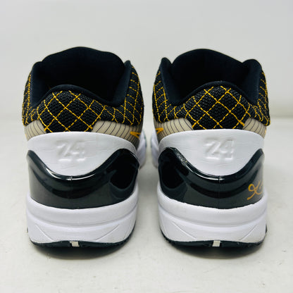 Nike Kobe 4 Protro White Black Del Sol