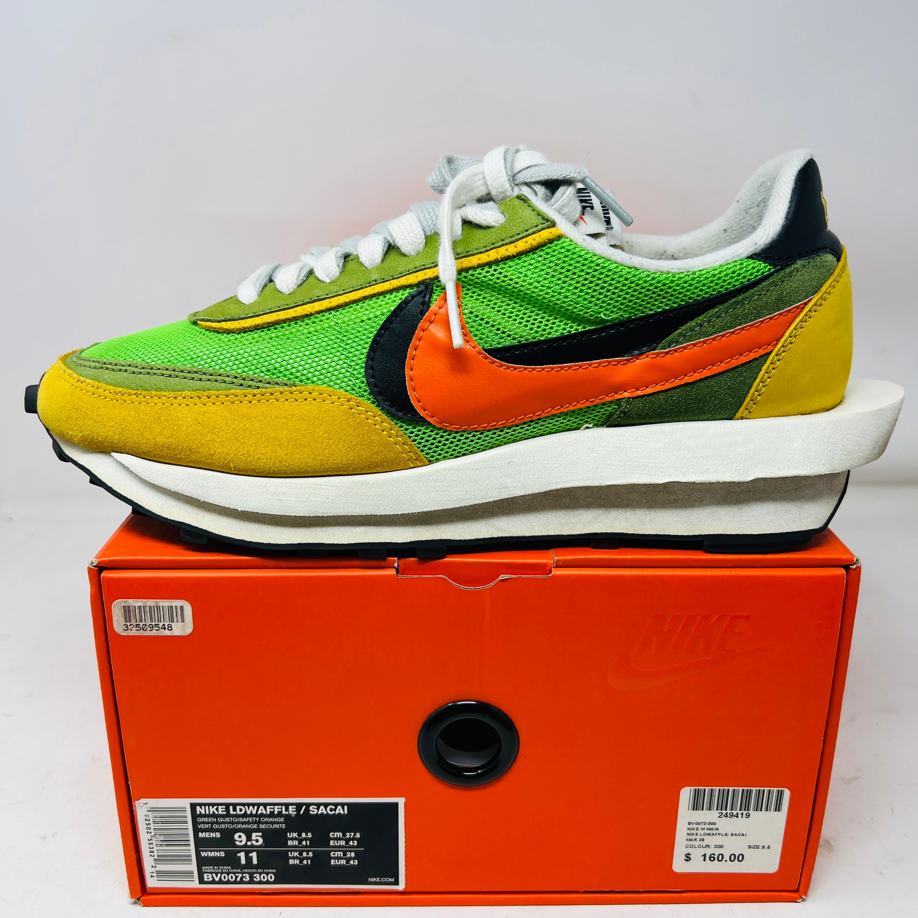 Nike LD Waffle sacai Green Gusto – Holy Ground