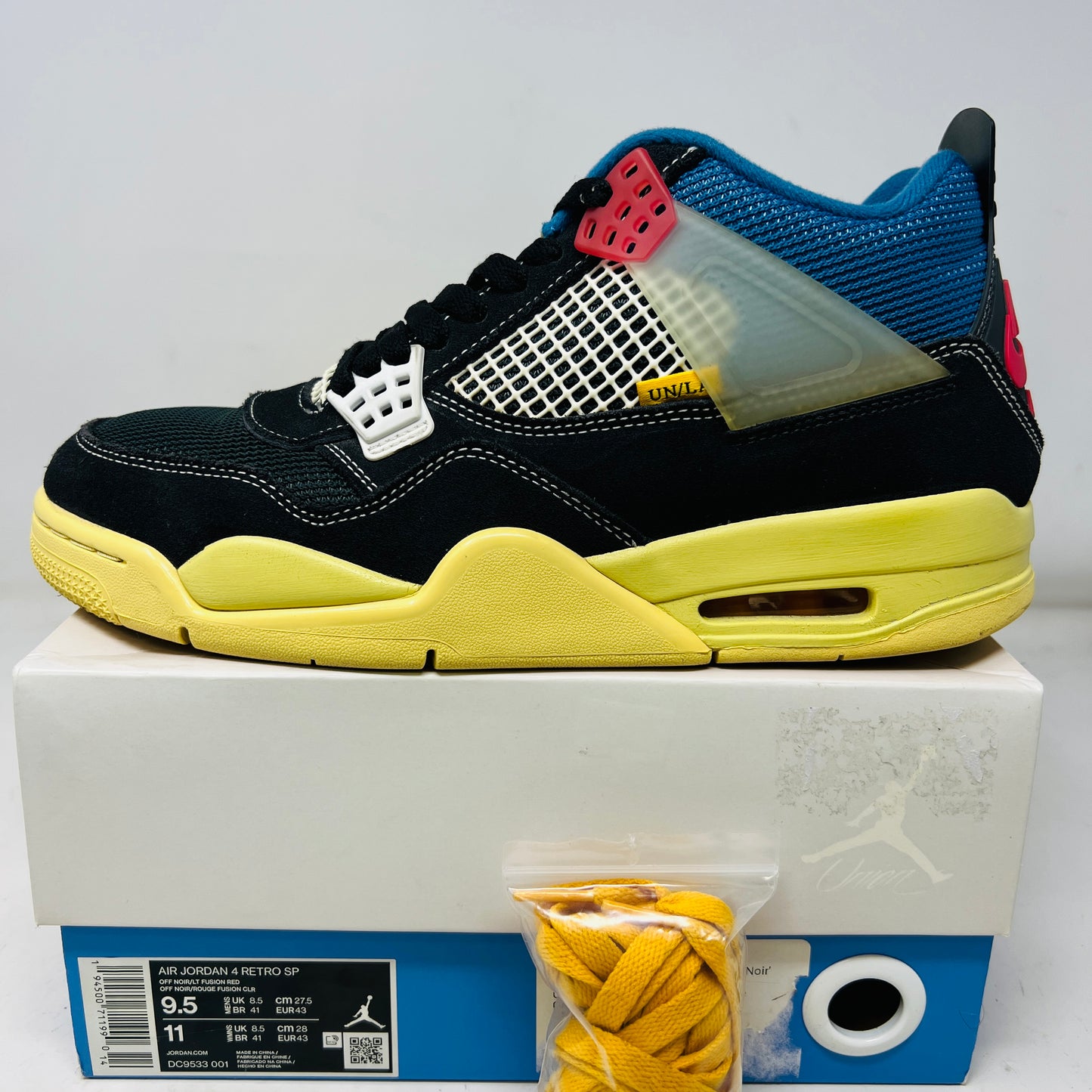 Jordan 4 Retro Union Off Noir