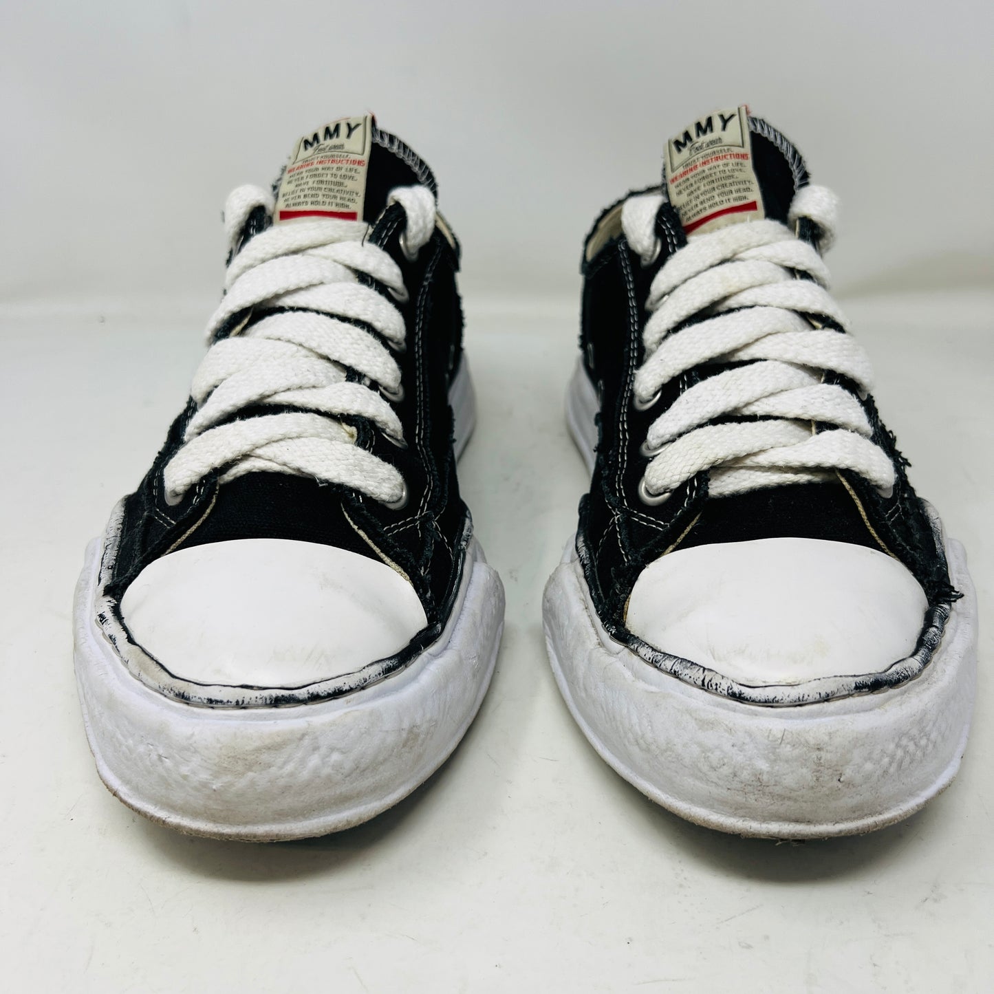 Maison Mihara Yasuhiro Hank OG Sole Canvas Low Black