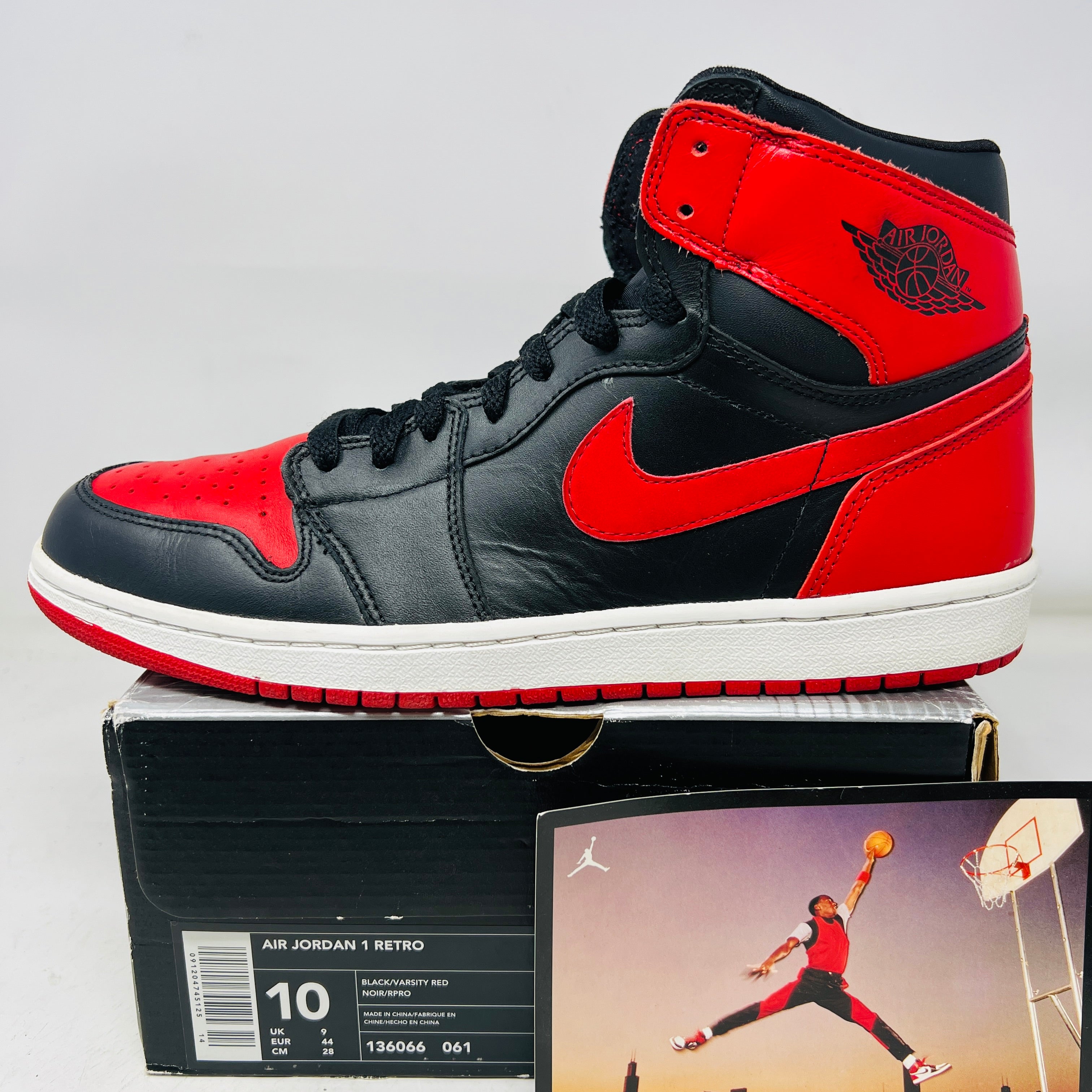 Jordan 1 Retro Bred (2001) – Holy Ground