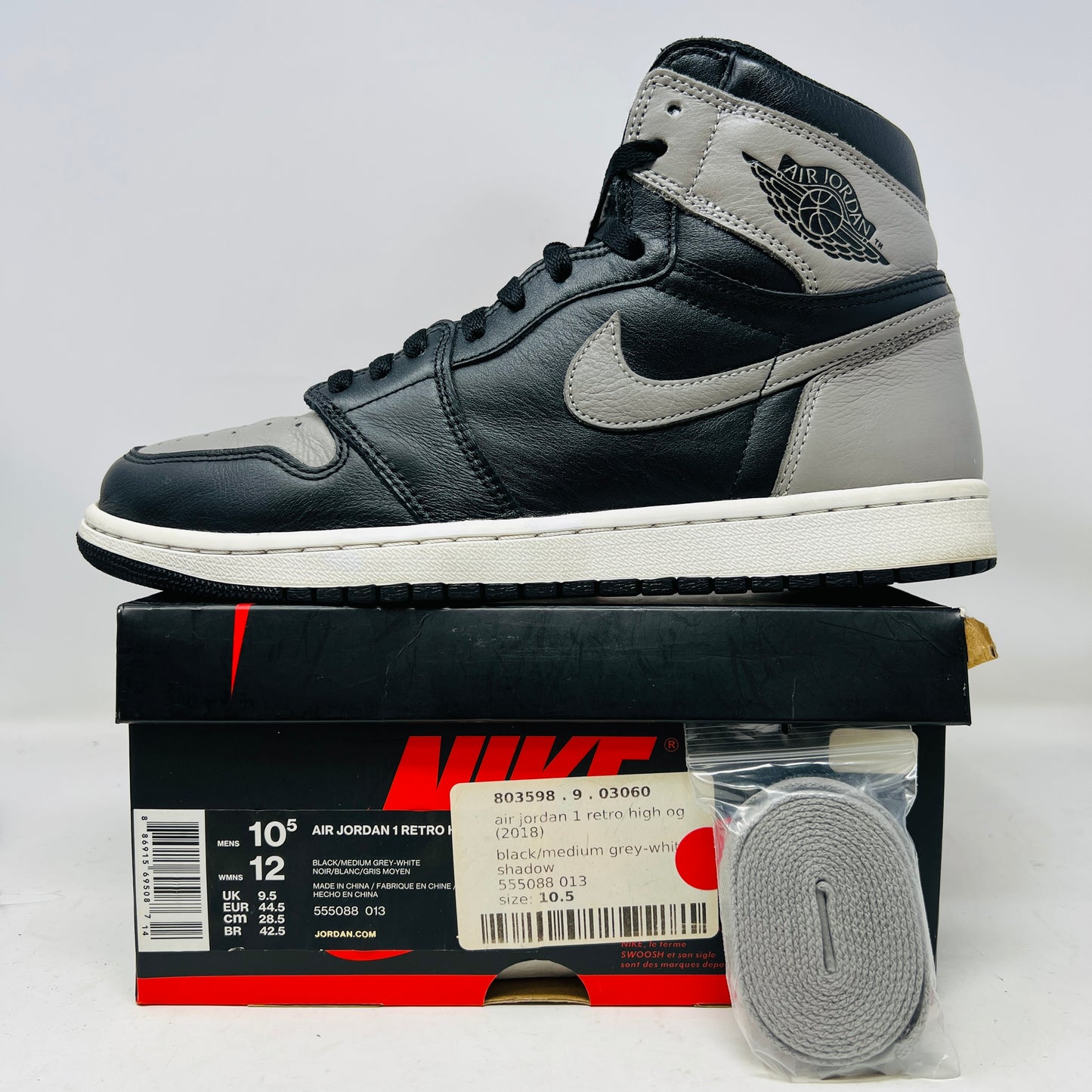 Jordan 1 Retro High Shadow (2018)