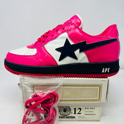 Bapesta FS-001 Low 'Hot Pink Navy'