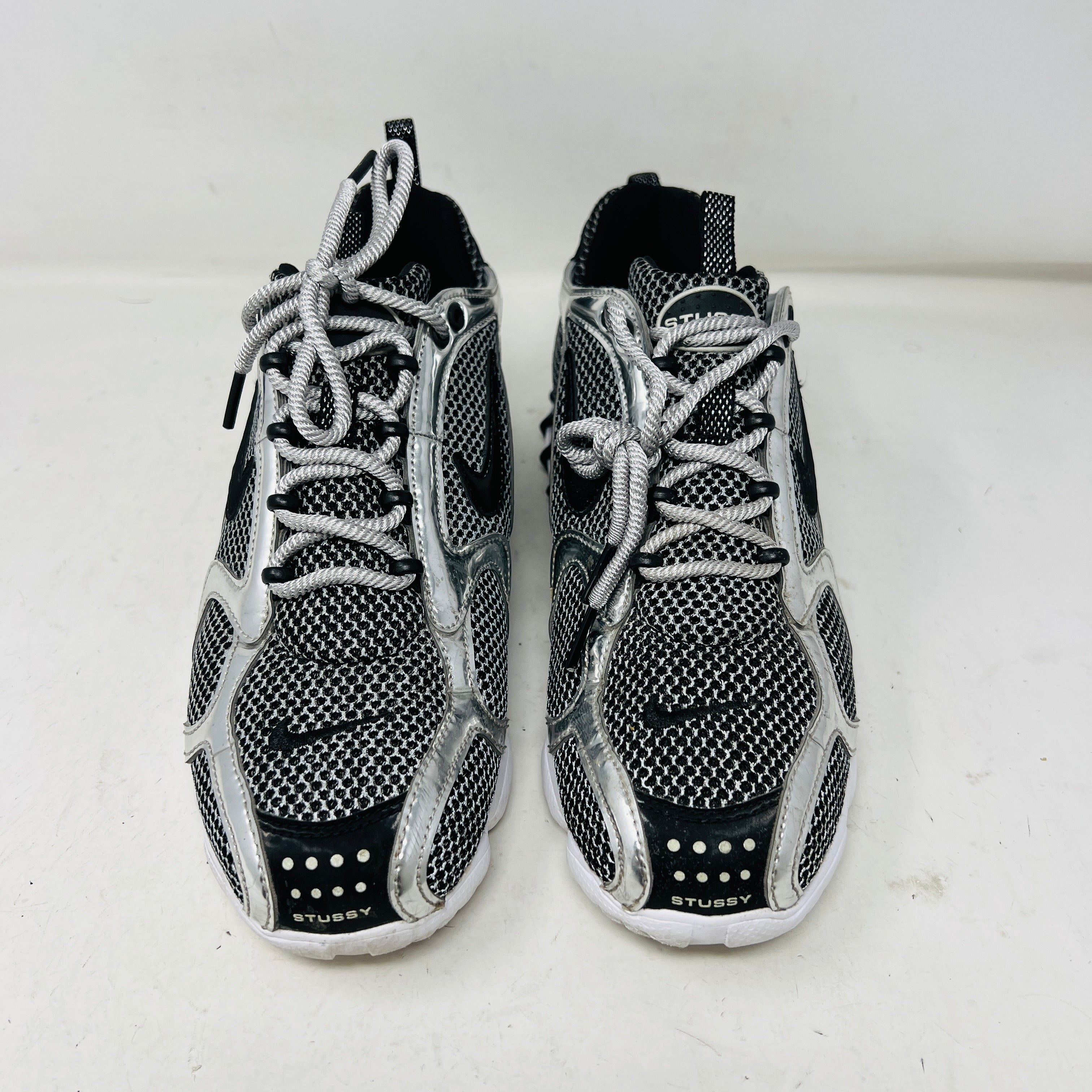 シリアス　SP Nike Air Zoom Spiridon Cage 2 Stussy Pure Platinum – Holy Ground