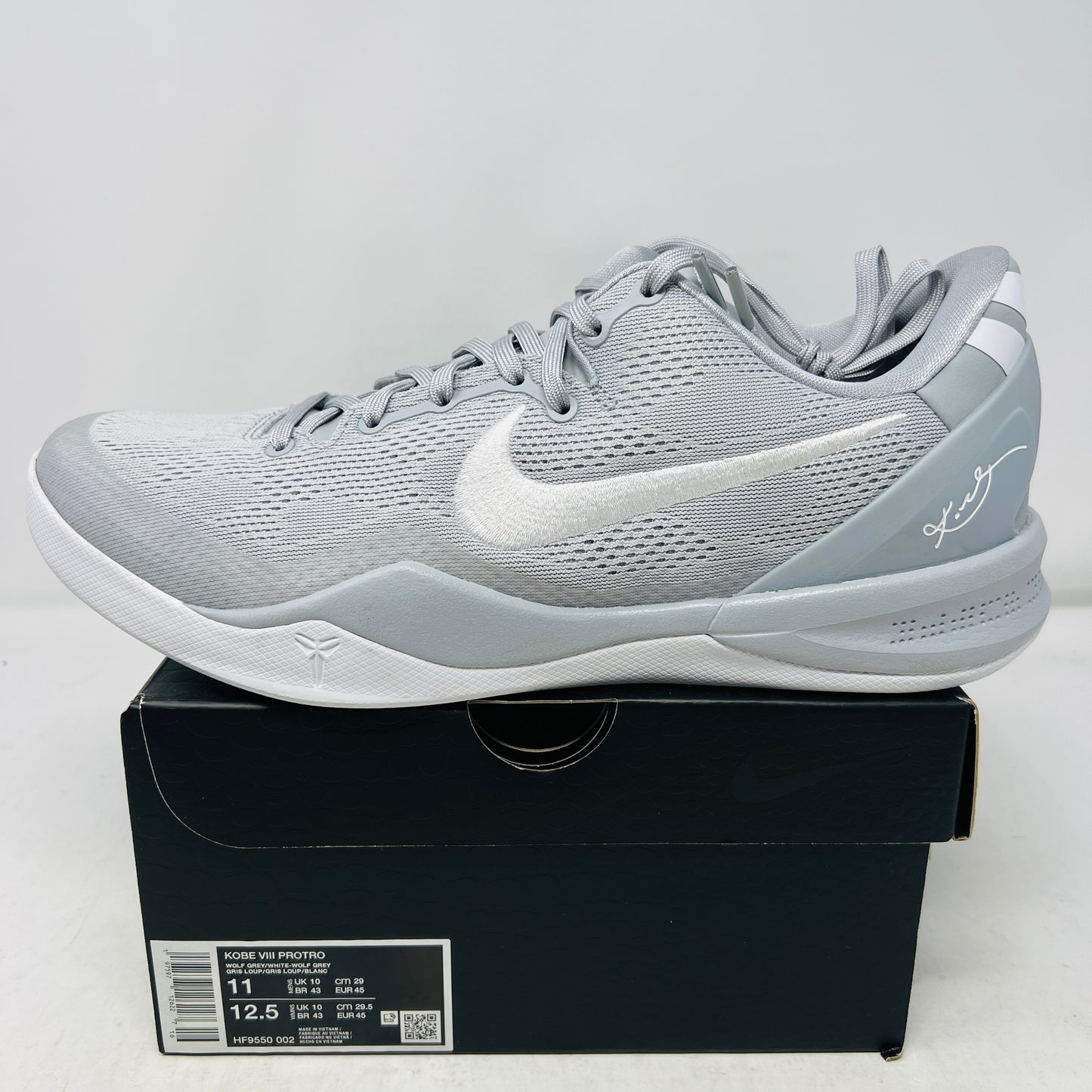 Nike Kobe 8 Protro Wolf Grey