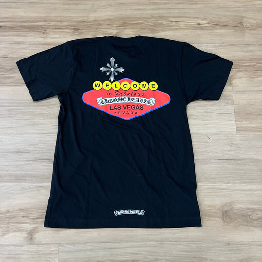 Chrome Hearts Welcome To Las Vegas Logo T-shirt