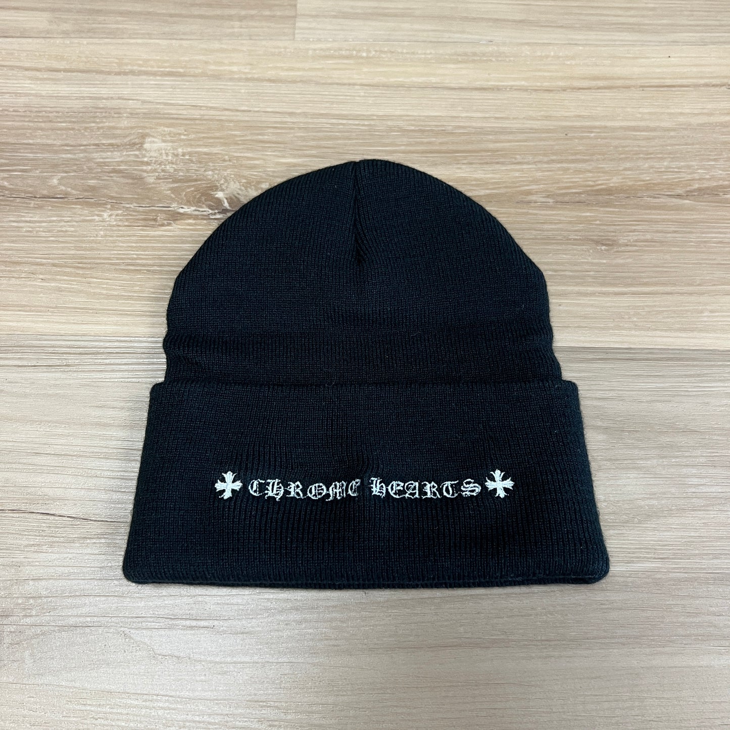 Chrome Hearts x Matty Boy Chomper Beanie Black