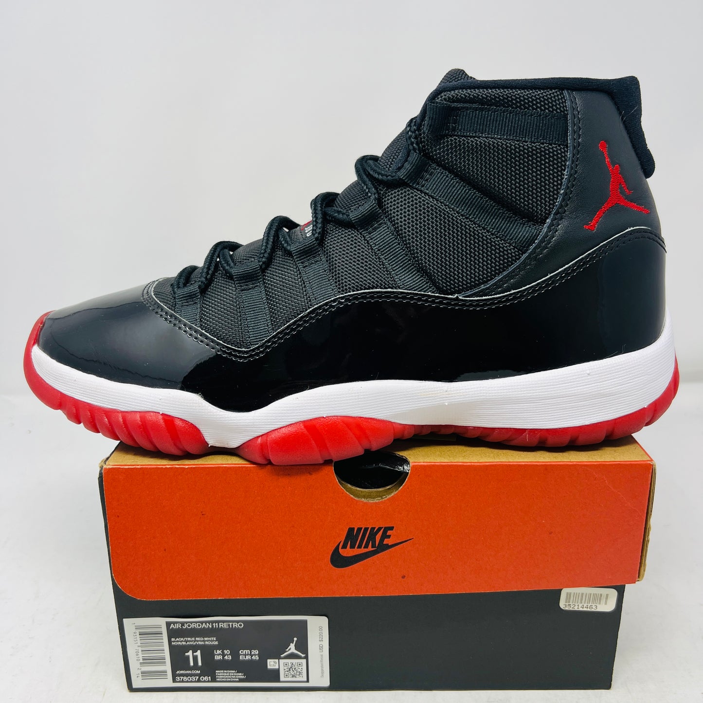 Jordan 11 Retro Playoffs Bred (2019)