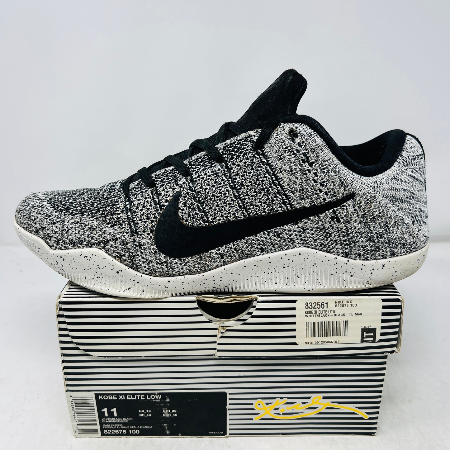 Nike Kobe 11 Elite Low Oreo